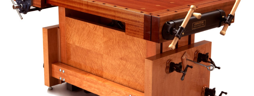 Photo of the Jack Bench Adjustable Height Workbench