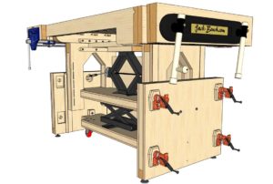 Jack Bench Exploded View