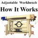 How the Adjustable Height Workbench Works